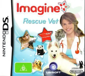 Imagine - Rescue Vet (Europe) (En,Fr,De,Es,It) (NDSi Enhanced) box cover front